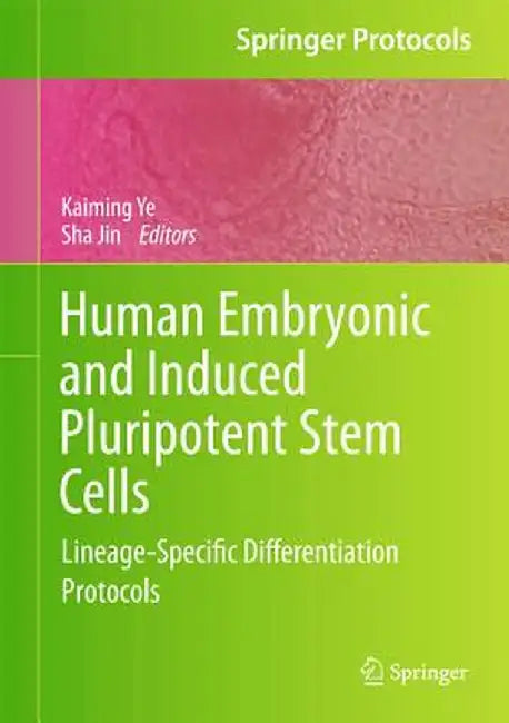 Human Embryonic and Induced Pluripotent Stem Cells: Lineage-Specific Differentiation Protocols by Kaiming Ye