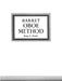 Oboe Method: Original Edition by Apollon Barrett