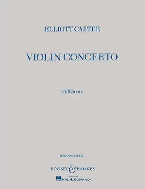 Violin Concerto by Elliott Carter