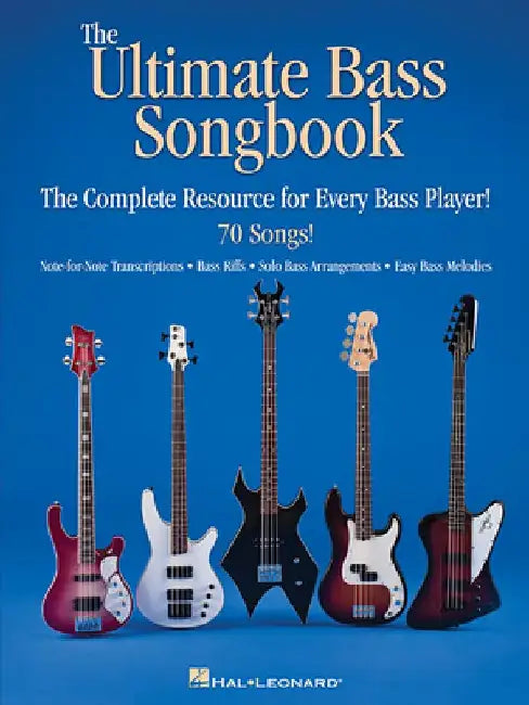 The Ultimate Bass Songbook by Hal Leonard Publishing Corporation
