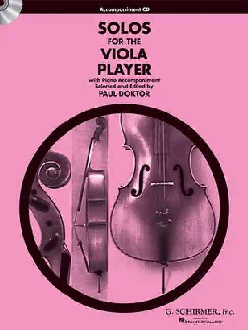 Solos for the Viola Player by Hal Leonard Corp, Paul Doktor