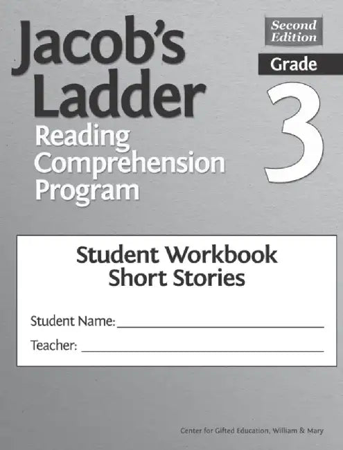 Jacob's Ladder Reading Comprehension Program: Grade 3, Student Workbooks, Short Stories, (Set of 5) by Clg Of William And Mary/C