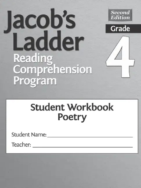 Jacob's Ladder Reading Comprehension Program: Grade 4, Student Workbooks, Poetry (Set of 5) by Clg Of William And Mary/C
