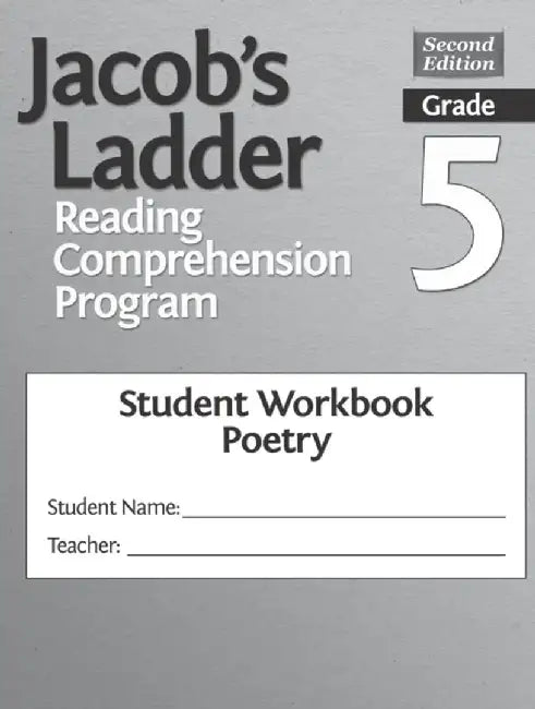 Jacob's Ladder Reading Comprehension Program: Grade 5, Student Workbooks, Poetry (Set of 5) by Clg Of William And Mary/C