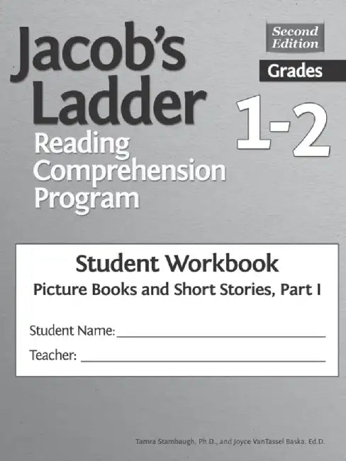Jacob's Ladder Reading Comprehension Program: Grades 1-2, Student Workbooks, Picture Books and Short Stories, Part I (Set of 5) by Joyce VanTassel-Baska