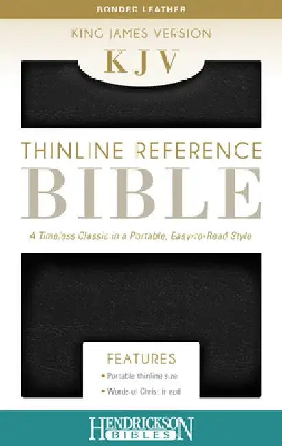 Thinline Reference Bible-KJV by Hendrickson Publishers
