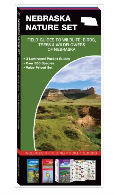 Nebraska Nature Set: Field Guides to Wildlife, Birds, Trees & Wildflowers of Nebraska by James/ Leung, Raymond (ILT) Kavanagh