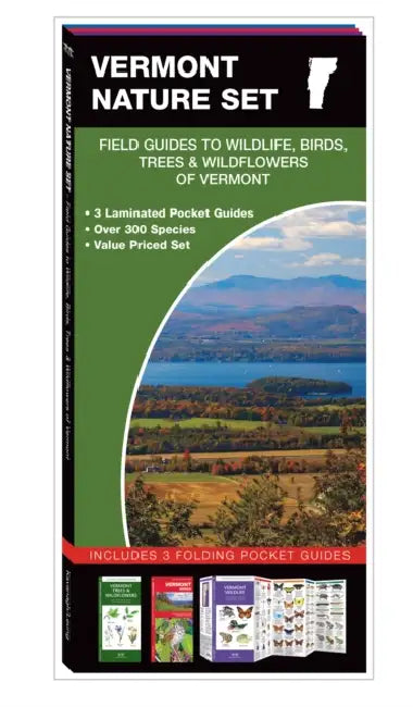 Vermont Nature Set: Field Guides to Wildlife, Birds, Trees & Wildflowers of Vermont by James/ Leung, Raymond (ILT)/ Waterford Press Kavanagh