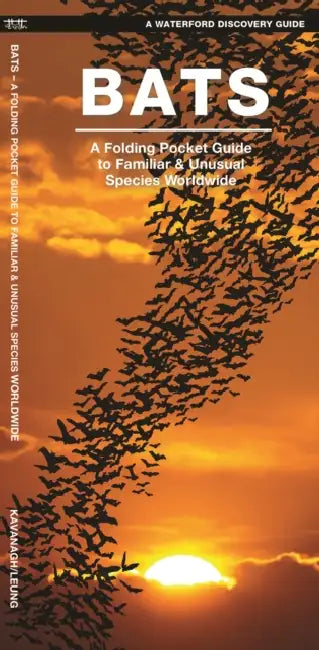 Bats: A Folding Pocket Guide to Familiar & Unusual Species Worldwide by James Kavanagh, Waterford Press, Raymond Leung