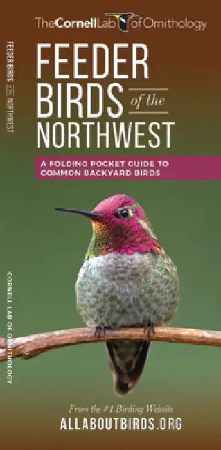 Feeder Birds of the Northwest: A Folding Pocket Guide to Common Backyard Birds by Waterford Press