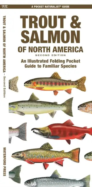 Trout & Salmon of North America: A Waterproof Folding Pocket Guide to Familiar Species by Waterford Press