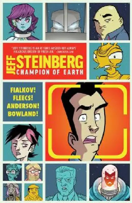 Jeff Steinberg by Joshua Hale Fialkov