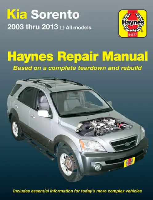 Kia Sorento, '03-'13 by Haynes Publishing