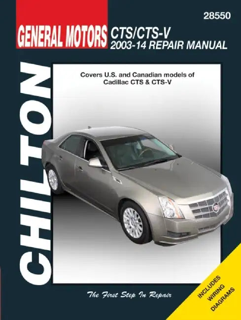 General Motors Cts/Cts-V 2003- 14 by Chilton