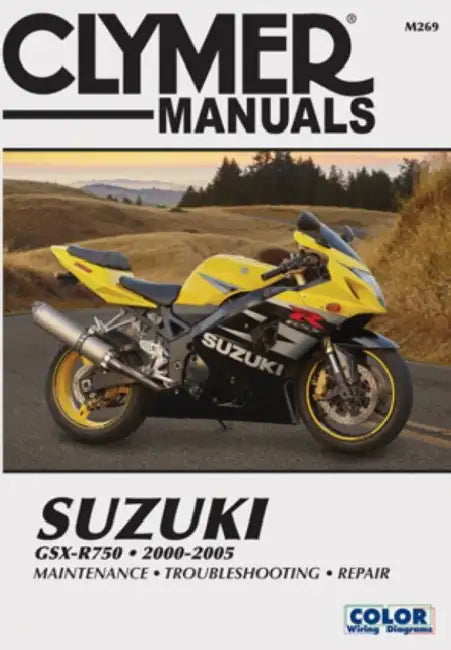 Suzuki GSX-R750 2000-05 by Clymer
