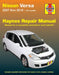 Nissan Versa Haynes Repair Manual: 2007 Thru 2019, All Models by Editors of Haynes Manuals