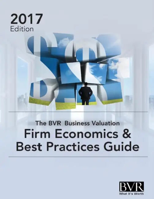 The BVR Business Valuation Firm Economics & Best Practices Guide by Paul Heidt