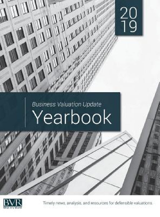 Business Valuation Update Yearbook 2019 by Andrew Dzamba