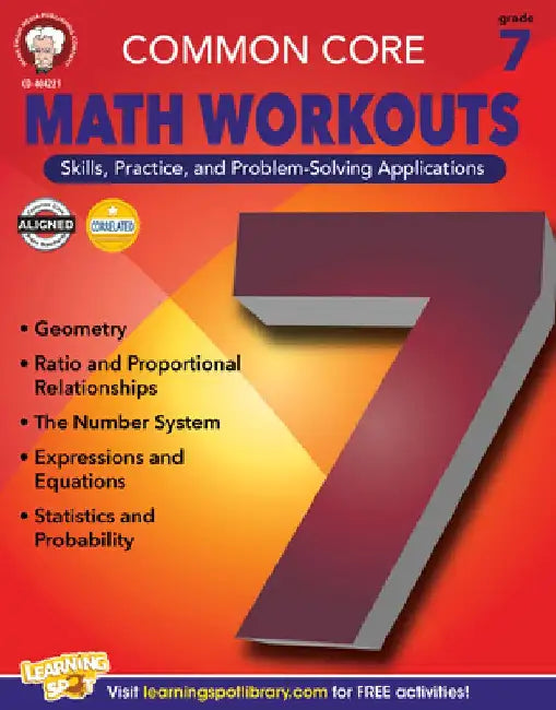 Common Core Math Workouts, Grade 7 by Karise Mace