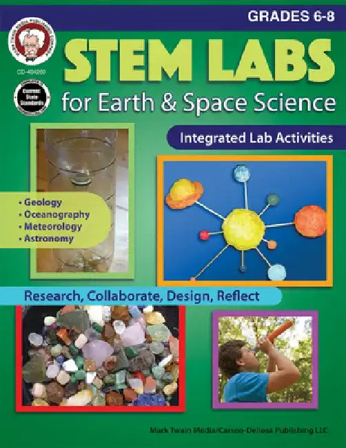 STEM Labs for Earth & Space Science, Grades 6-8 by Schyrlet Cameron