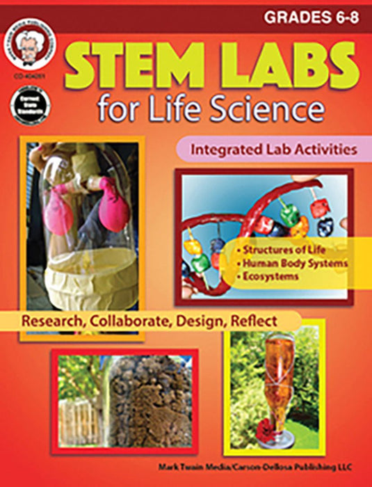 Stem Labs for Life Science Grades 6 8 by Schyrl Cameron