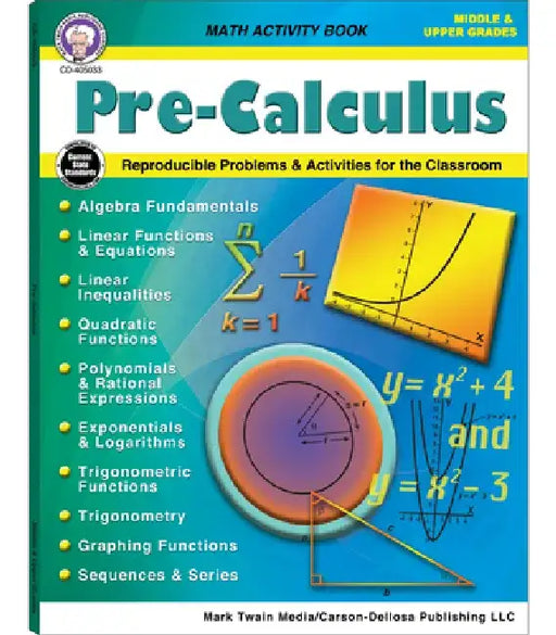 Pre-Calculus Workbook by Robert A. Sadler