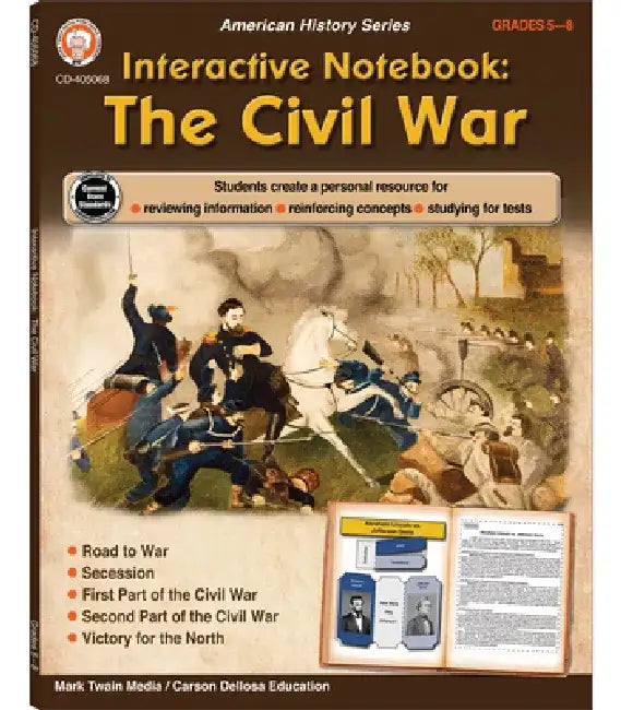 Interactive Notebook: The Civil War by Schyrlet Cameron