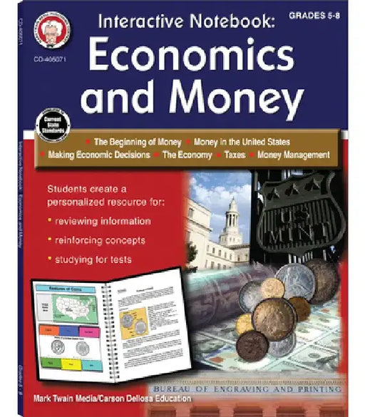 Interactive Notebook: Economics and Money by Schyrlet Cameron