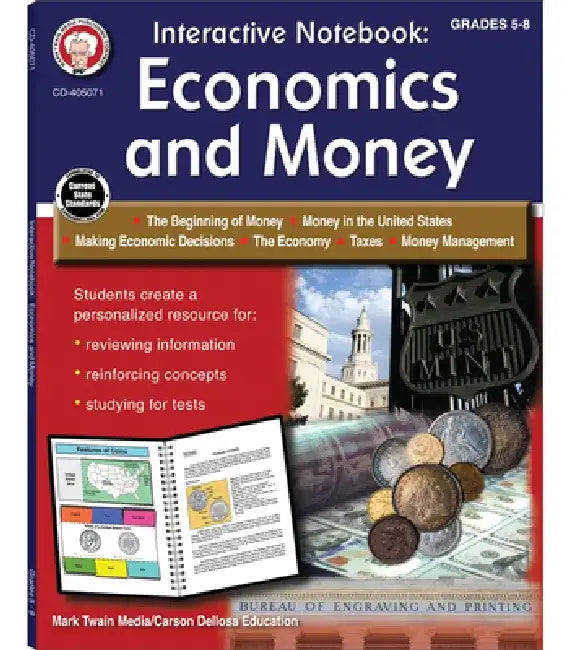 Interactive Notebook: Economics and Money by Schyrlet Cameron