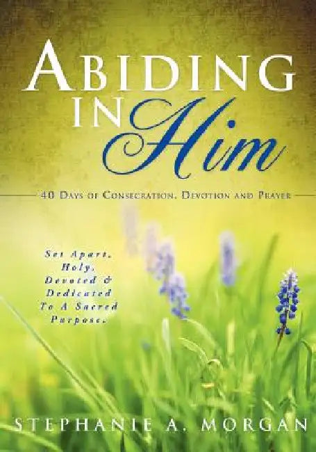 Abiding in Him by Stephanie a. Morgan