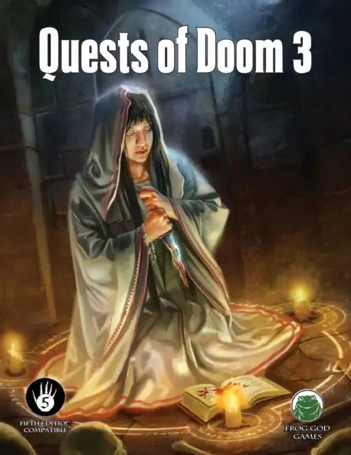Quests Of Doom 3  Fifth Edition by Frog God Games
