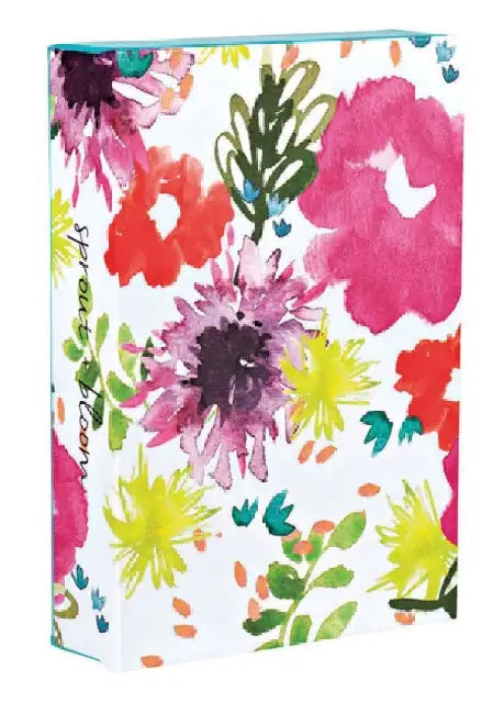Sprout + Bloom Fliptop Notecard Box by Kelly Ventura
