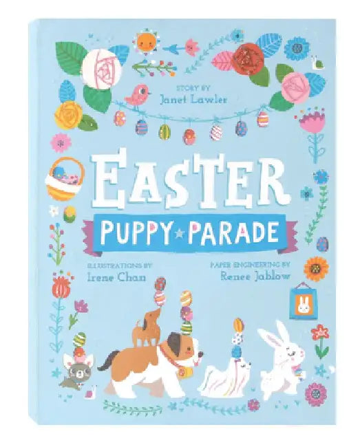 Easter Puppy Parade by Janet Lawler