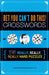 Bet You Can't Do This! Crosswords by John Samson