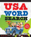 USA Word Search: Puzzles, Facts, and Fun for 50 States by John Samson