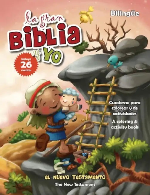 Nuevo Testamento - Cuaderno para colorear y de actividades (Bilingüe): New Testament Coloring and Activity Book (Bilingual) by Agnes De Bezenac, Salem De Bezenac, Agnes De Bezenac