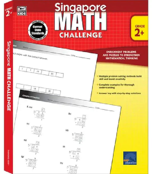 Singapore Math Challenge, Grades 2 - 5 by Frank Schaffer Publications