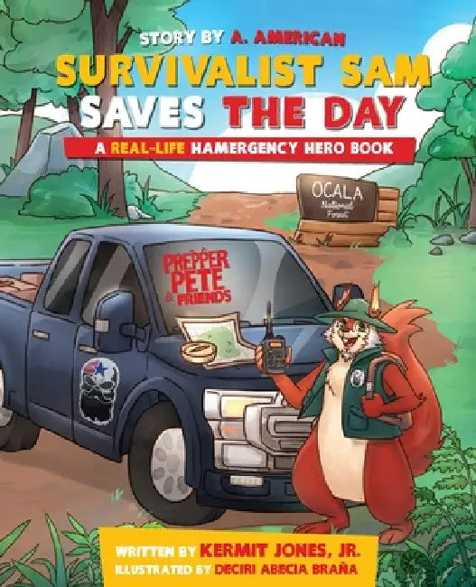 Survivalist Sam Saves the Day: A Real-Life Hamergency Hero Book by Kermit Jones