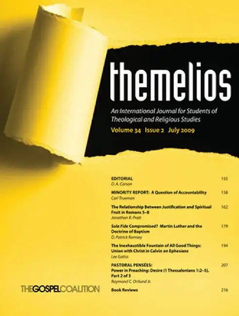 Themelios, Volume 34, Issue 2 by D. A. Carson