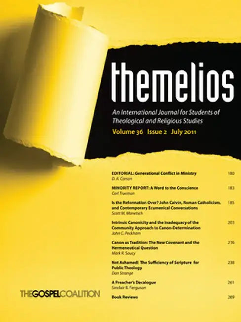 Themelios, Volume 36, Issue 2 by D. A. Carson