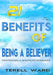21 Benefits of Being a Believer: Devotional & Scripture Reference by Terell Ward