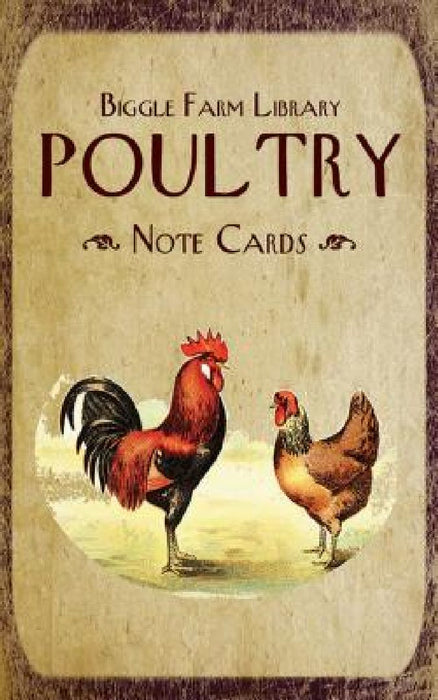 Biggle Farm Library Note Cards: Poultry by Jacob Biggle