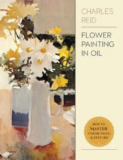 Flower Painting in Oil by Charles Reid
