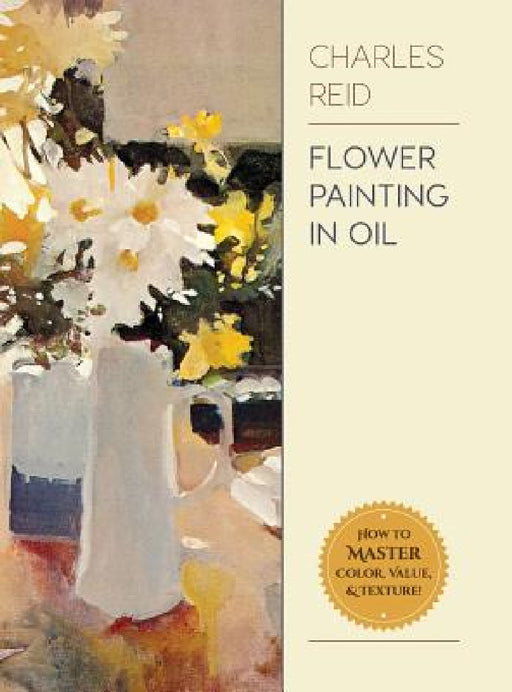 Flower Painting in Oil by Charles Reid