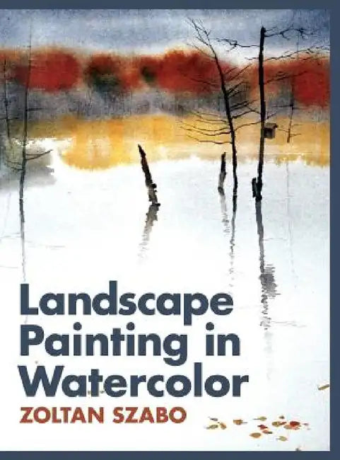 Landscape Painting in Watercolor by Zoltan Szabo