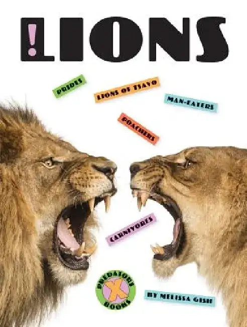 X-Books: Lions by Melissa Gish