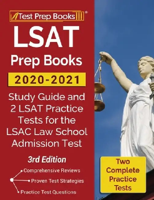LSAT Prep Books 2020-2021: Study Guide and 2 LSAT Practice Tests for the LSAC Law School Admission Test [3rd Edition] by Tpb Publishing