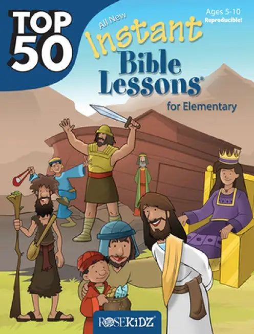 Top 50 Instant Bible Lessons for Elementary with Object Lessons by Lindsey Whitney