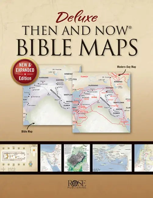 Book: Deluxe Then & Now Bible Maps - PB