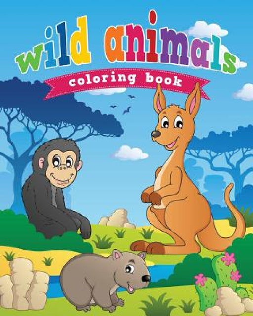 Wild Animals Coloring Book by Neil Masters